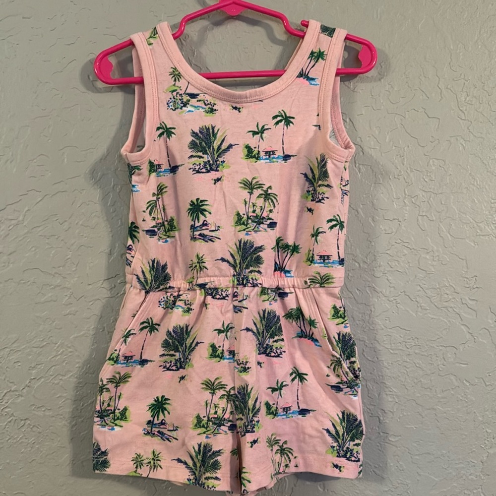 Palm Tree Romper